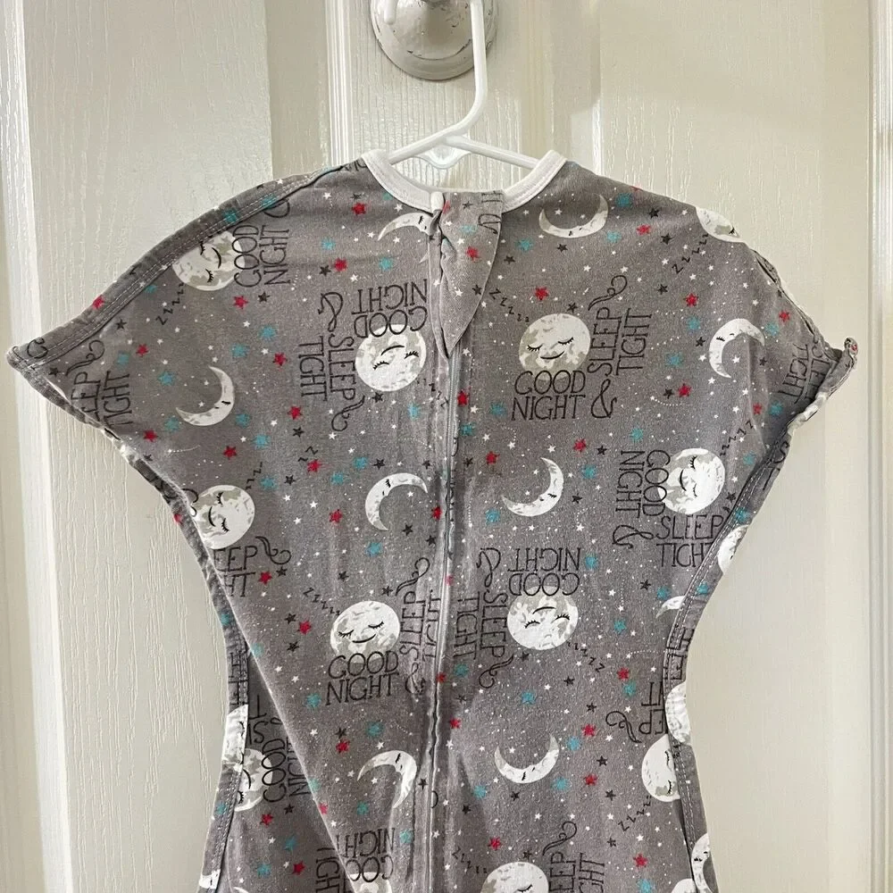 Sleeping Baby Goodnight Moon Zipadee-Zip Swaddle Sleep Sack Transition XS 3-6M